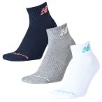  New balance New Balance 3 пара комплект носки mid length 3P носки носки унисекс для мужчин и женщин LAS55637 1 шт до почтовая доставка OK
