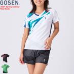 GOSEN Gosen игра рубашка Uni Home рубашка с коротким рукавом soft теннис бадминтон одежда T2403 женский женский почтовая доставка OK 50%OFF
