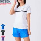 GOSEN Gosen игра рубашка Uni Home рубашка с коротким рукавом soft теннис бадминтон одежда T2409 женский женский почтовая доставка OK 50%OFF