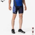 MIZUNO Mizuno MTC рейсинг трико леггинсы половина легкая атлетика мужской мужской U2MBB013[1 листов до почтовая доставка OK]