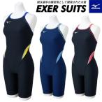 【メール便可】ミズノ 練習用水着 レディース 競泳水着 練習用 ハーフスーツ エクサースーツ N2MGC263