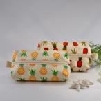 Yahoo! Yahoo!ショッピング(ヤフー ショッピング)SkyDreamsLLC メークアップバッグ パイナップル ポーチ メードインハワイ ハワイアン フラ ビーチ マリン （メール便OK）