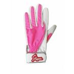  Kubota slaga-(KUBOTA SLUGGER) защитные перчатки ( с одной стороны для ) S70 белый × розовый × серебряный 
