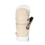 ショッピングミトン エビス eb's ユニセックス メンズ レディース スキー スノーボード アクセサリー グローブ ミトン 本革 ARMA ZIP 4500013 BEIGE 【25-26モデル】