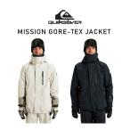 ショッピングスノーボードウェア クイックシルバー Quiksilver メンズ スノーボード ウェア ジャケット MISSION GORE-TEX JK EQYTJ03532 【25-26モデル】