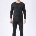 ミズノ MIZUNO メンズ シャツ 長袖 発熱素材ブレスサーモ アンダーウエア 中厚 for Active クルーネック長袖シャツ C2JAA631 【2024FW】