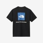  The * North * лицо THE NORTH FACE мужской одежда tops футболка S/S Back Square Traverse Logo Tee NT32543 K