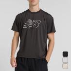  New balance new balance мужской тренировка одежда tops короткий рукав Short рукав футболка AMT51510 [2025SS]