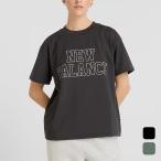  New balance new balance женский спортивная одежда tops короткий рукав футболка большой размер do Short рукав футболка AWT51134 [2025SS]