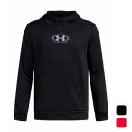  Under Armor UNDER ARMOR Junior тренировка одежда Kids Parker тянуть over UA ARMOUR FLEECE STARLIGHT LOGO HOODIE 6003811 [2025FW]