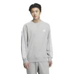  Adidas adidas мужской спорт casual одежда длинный рукав tops тянуть over футболка M ESS+ 3S Crew тренировочный JW6931 JUP87 [2025SS]