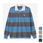 カンタベリー CANTERBURY メンズ レディース スポーツ ラグビー ウエア ポロシャツ ロングスリーブ 4インチストライプ ラグビージャージ RA425155 【2025SS】