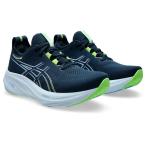 ショッピングランニング アシックス ASICS メンズ ランニング シューズ GEL-NIMBUS 26 1011B794 FRENCH BLUE/ELECTRIC LIME 【2023FW】