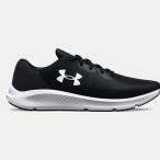 アンダーアーマー UNDER ARMOR メンズ ランニング シューズ UA CHARGED PURSUIT 3 EXTRA WIDE 3025801 001 Black/Black/White 【2022FW】