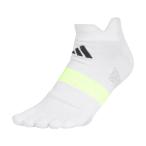  Adidas adidas мужской женский спорт аксессуары носки бег Performance 5 ho nyubi носки JM7161 KLA40 [2025FW]