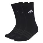  Adidas adidas мужской женский спорт аксессуары носки 3 пара комплект ESS подушка 3P носки KC9626 D5273 [2026SS]