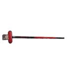 新品　GOLDLINE Carbon Fiber Air Broom　1 1/8 INCH　色：赤　1本