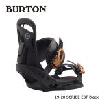 バートン ビンディング 金具 19-20 BURTON SCRIBE EST Black スクライブ 日本正規品