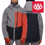 日本正規品 シックスエイトシックス スノーボードウェア ジャケット 22-23 686 MEN'S GORE-TEX GT JACKET Rhino Grey Colorblock メンズ ゴアテックス