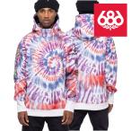 日本正規品 シックスエイトシックス スノーボードウェア フーディ 22-23 686 MEN'S BONDED FLEECE PULLOVER HOODY Grateful Dead Tie Dye プルオーバー パーカー