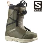サロモン ブーツ 22-23 SALOMON SCARLET BOA Army Green-X/Rainy Day/Black WOMEN'S スカーレット ボア ウィメンズ スノーボード 日本正規品