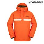 ショッピングvolcom 日本正規品 ボルコム ウェア ジャケット 22-23 VOLCOM LONGO PULLOVER OSH-Orange Shock G0652311 MEN'S メンズ プルオーバー スノーボード