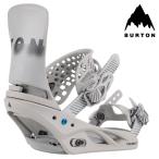 日本正規品 スノーボード ビンディング バートン BURTON WOMEN'S LEXA X Re_Flex Gray/Logo レクサ エックス リフレックス バインディング レディース 23-24