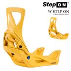 日本正規品 スノーボード ビンディング バートン BURTON WOMENS STEP ON Re_Flex Goldenrod ウィメンズ ステップオン リフレックス レディース 24-25