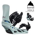 日本正規品 スノーボード ビンディング バートン BURTON WOMENS LEXA X Re_Flex Petrol Green レクサ エックス リフレックス レディース 24-25