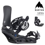 日本正規品 スノーボード ビンディング バートン BURTON WOMENS LEXA Re_Flex Black レクサ リフレックス ブラック レディース バインディング 24-25