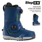 日本正規品 スノーボード ブーツ バートン BURTON MENS PHOTON STEP ON WIDE Nightfall/Deep Emerald フォトン ステップオン ワイド メンズ 24-25