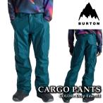 日本正規品 スノーボード ウェア パンツ バートン BURTON MENS CARGO 2L PANTS Deep Emerald メンズ 24-25
