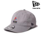 ショッピングPlayStation 日本正規品 ニューエラ NEWERA 9THIRTY PlayStation プレイステーション ファミリーマーク ニューエラロゴ グレー 14693416 帽子 キャップ