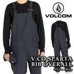  Япония стандартный товар одежда для сноуборда bib брюки Volcom VOLCOM MENS V.CO SPARTA BIB OVERALL Black мужской 24-25