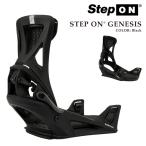 日本正規品 スノーボード ビンディング バートン BURTON MENS STEP ON GENESIS Re_Flex Black ステップオン ジェネシス リフレックス メンズ 25-26 爆買