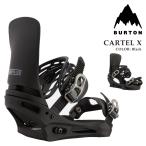 ショッピングburton 日本正規品 スノーボード ビンディング バートン BURTON MENS CARTEL X Re:Flex Black カーテル エックス リフレックス バインディング メンズ 25-26
