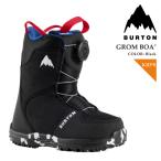日本正規品 スノーボード ブーツ バートン BURTON KIDS GROM BOA Black グロム ボア キッズ ユース 子供 25-26