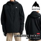 ショッピングスノーボードウェア 日本正規品 スノーボード ウェア ジャケット バートン BURTON MENS RESERVE 2L JACKET True Black メンズ 25-26