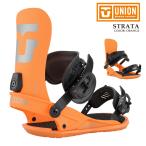 ショッピングORANGE 日本正規品 スノーボード ビンディング ユニオン UNION STRATA Orange ストラータ バインディング メンズ 25-26