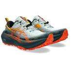 asics アシックス Trabuco Max 4 ランニングシューズ 1011B976-400(COLD MOSS/NOVA ORANGE)
