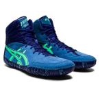 asics アシックス AGGRESSOR 5（アグレッサー 5） レスリングシューズ 1081A048-400(Azure/New Leaf)