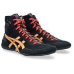 asics アシックス DAN GABLE EVO 3 レスリングシューズ 1081A052-002(Black/Pure Gold)