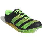 アディダス adidas ADIZERO FINESSE 陸上スパイク GY8394(コアブラック/ビームイエロー/ソーラーグリーン)