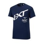 【ネコポス対応】MIZUNO ミズノ N-XT Tシャツ[ユニセックス] テニスシャツ・バドミントンシャツ 32JA2215-14(ドレスネイビー)