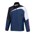 MIZUNO Mizuno активный утеплитель жакет [ унисекс ] теннис разогрев одежда 62JEB502-11( Estate голубой × черный )