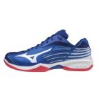 MIZUNO ミズノ ウエーブクロー 2 SPECIAL EDITION（ユニセックス） バドミントンシューズ 71GA211022(ブルー×ホワイト×ピンク)