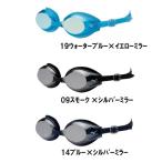 Mizuno ミズノ スイミングゴーグル クッションタイプ　ミラーレンズ　N3JE6021