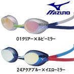 Mizuno ミズノ スイミングゴーグル　ACCEL EYE　アクセルアイ クッションタイプ N3JE8091