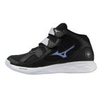 MIZUNO Mizuno ue-bruminasBELT WIDE( волейбол ) волейбол обувь V1GC268552( черный × голубой × белый )