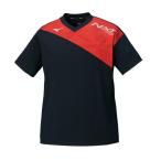 [ кошка pohs соответствует ]MIZUNO Mizuno N-XT Wind брейкер жакет ( короткий рукав )bare- разогрев рубашка V2MC1510-96( черный × коричневый i потребности красный )